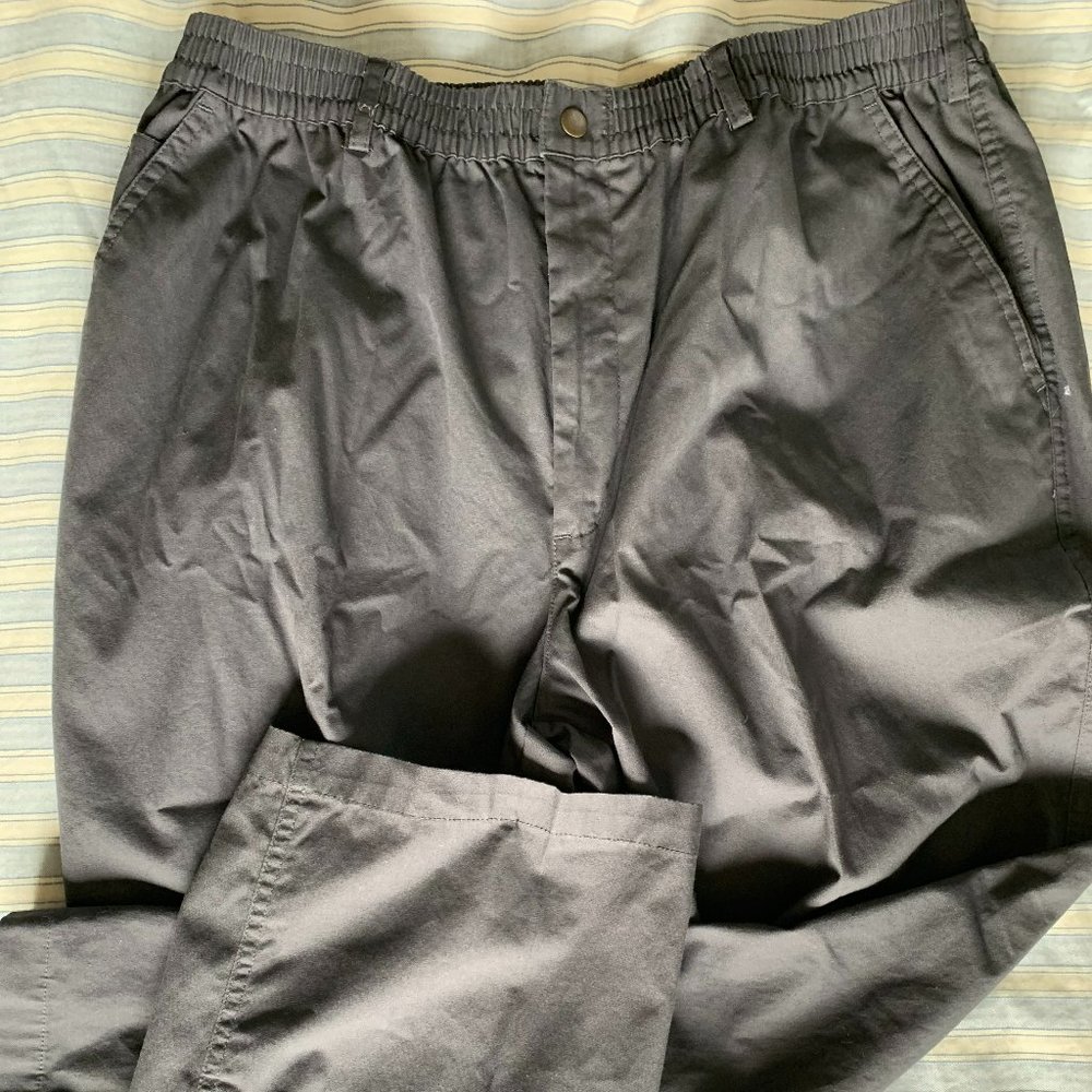 Haband Casual Joe Men’s Grey Pants, SZ 42M